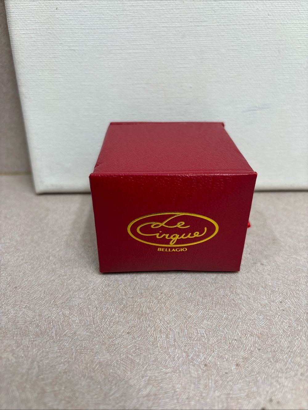 Le Cirque Bellagio Little Red Box Truffles Mini Drawers Trinket Jewelry Box